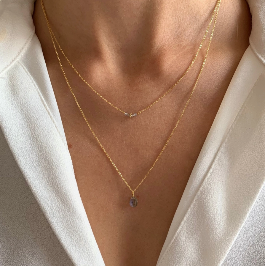 Kette "Inner Strenght" mit Labradorit