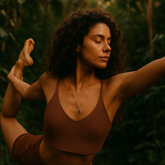 Femjewels Halskette „Intuition“ mit Amethyst