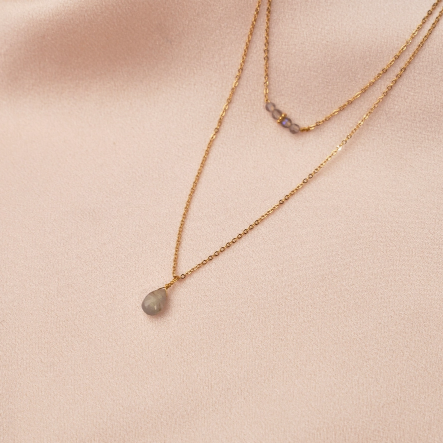 Kette "Inner Strenght" mit Labradorit