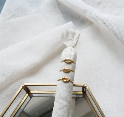 Ring "Powerful Woman" mit Citrin