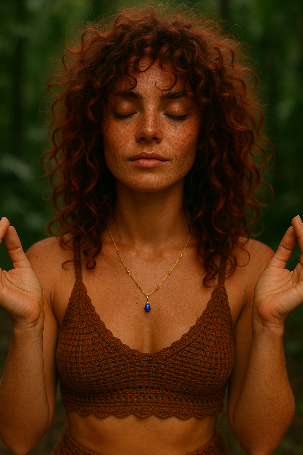 Halskette „Inner Voice“ mit Lapislazuli