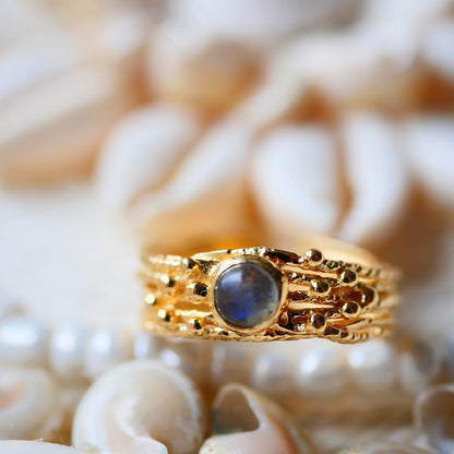 Ring "Inner Balance" mit Labradorit