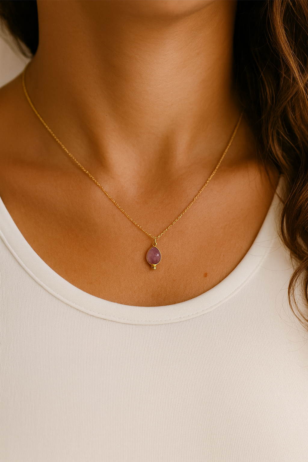Halskette "Pure Woman" mit Amethyst