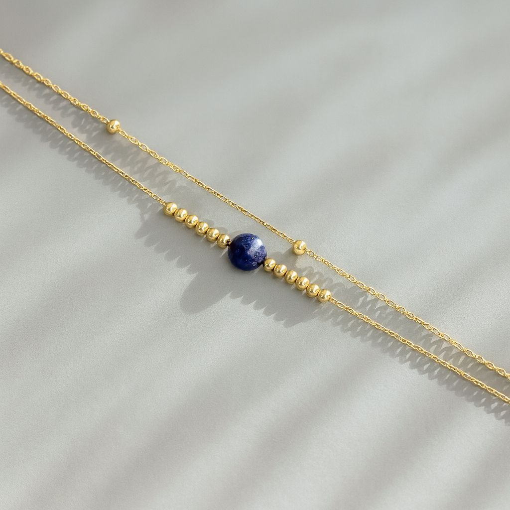 Armkettchen "Inner Sound" mit Lapilazuli